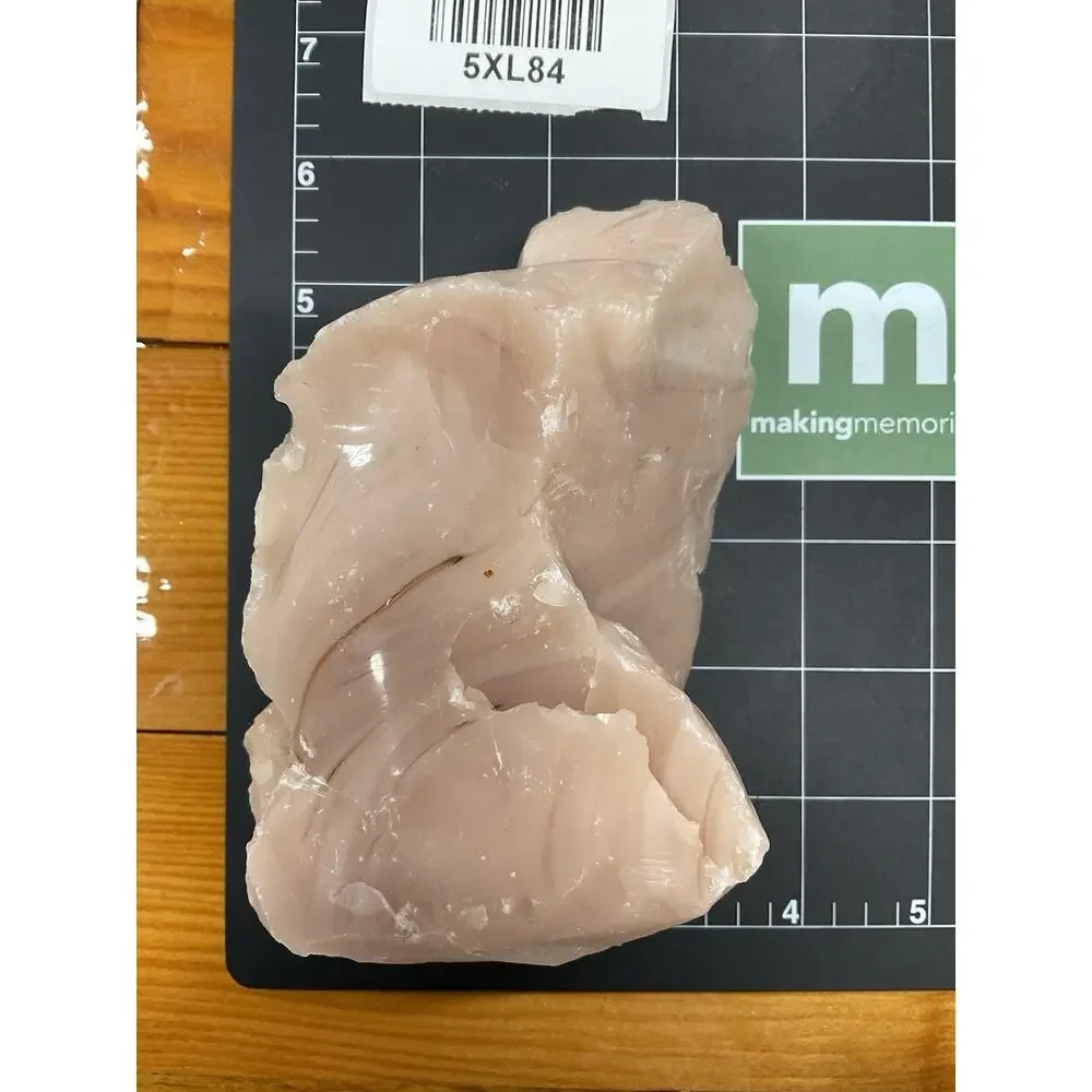 Pink Cream Art Glass Cullet‎ Slag Glass #5XL84